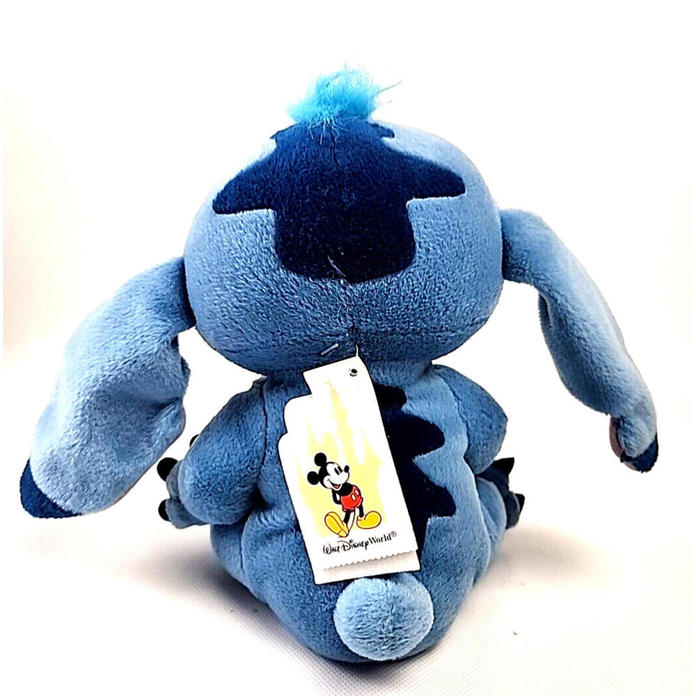 Disney Lilo And Stitch Alien Bean Bag Plush Stuffy 9 Inch With Tag Disney World - Picture 3 of 12